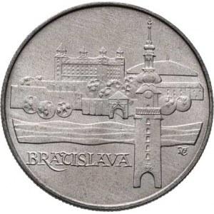 Československo 1961 - 1990, 50 Koruna 1986 - městská rezervace Bratislava, KM.125