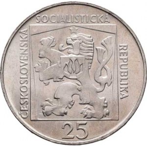 Československo 1961 - 1990, 25 Koruna 1970 - 50 let Sloven. národního divadla,