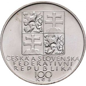 Československo 1990 - 1993, 100 Koruna 1991 - 150 let narození Antonína Dvořáka,