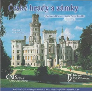 Česká republika, 1993 -, Sada oběhových mincí v původní etui - ročník 2002,