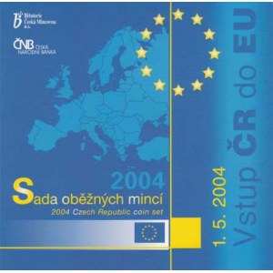 Česká republika, 1993 -, Sada oběhových mincí v původní etui - ročník 2004,