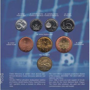 Česká republika, 1993 -, Sada oběhových mincí v původní etui - ročník 2004,
