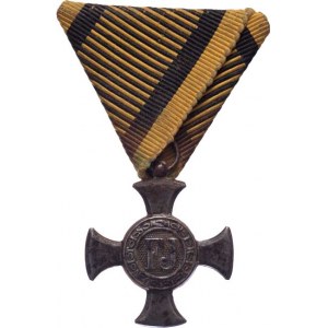 Rakousko - Uhersko, František Josef I., 1848 - 1916, Železný záslužný kříž bez koruny (Fe), Marko.1