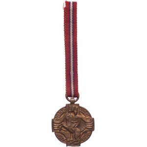 Československo, Čs.revol.medaile - závěsná miniatura 19 mm, Sign.,