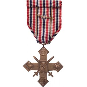 Československo, Československý válečný kříž 1939, VM.11-B, 1.pražské