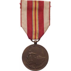 Československo, IV.pluk Stráže svobody - bronz.pamět.medaile, VM.70,