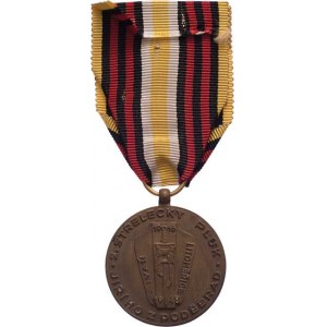 Československo, 2.stř.pluk Jiřího z Poděbrad - pam.medaile, VM.84,