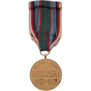 Československo, 21.stř.pluk Terronský - pamětní medaile, VM.103,