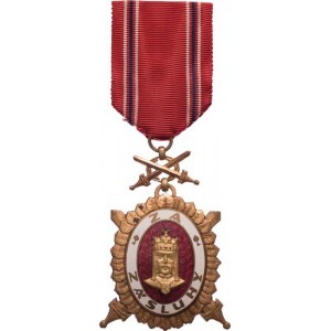 Československo, Diplomový odznak Karla IV. - zlatý čestný stupeň -