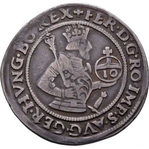 Ferdinand I., 1519 - 1564, 10 Krejcar 1560, Hall-Krump, M-A.43, Markl.1756,