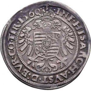 Ferdinand I., 1519 - 1564, 10 Krejcar 1560, Hall-Krump, M-A.43, Markl.1756,