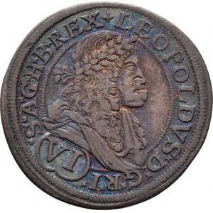 Leopold I., 1657 - 1705, VI Krejcar 1679 MM, Vídeň-Mittermayer, Nech.1938,