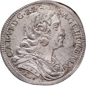Karel VI., 1711 - 1740, 3 Krejcar 1740, Vídeň, M-A.239, 1.612g, pěkná patina