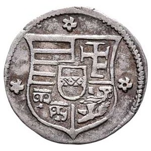 Ferdinand I., 1526 - 1564, Obol b.l. KB, Kremnica, Hal.113, Husz.963, 0.309g,