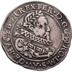 Ferdinand II., 1619 - 1637, 1/4 Tolar 1636 KB, Kremnica, Hal.153, Husz.1189,