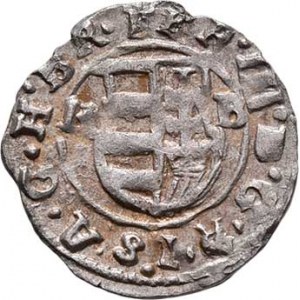 Ferdinand III., 1637 - 1657, Denár 1638 KB, Kremnica, Hal.245, Husz.1263, 0.561g,