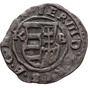 Ferdinand III., 1637 - 1657, Denár 1642 KB, Kremnica, Hal.245, Husz.1263, 0.532g,