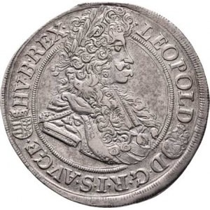 Leopold I., 1657 - 1705, 1/2 Tolar 1695 KB, Nech.1111, Husz.1402, 14.169g,