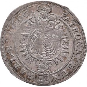 Leopold I., 1657 - 1705, XV Krejcar 1696 CM, Košice, Höll.96.1.1, Husz.1446,