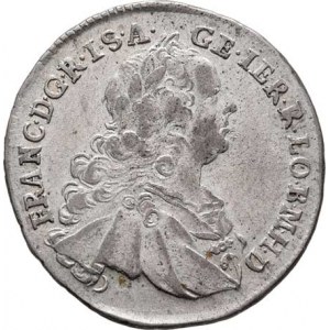 František I. Lotrinský, 1745 - 1765, XVII Krejcar 1751 KB, Kremnica, N.27, Husz.1803,