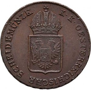 František II., 1792 - 1835, Cu Krejcar 1816 G, Nagybanya, 8.923g, nep.vada mat.,
