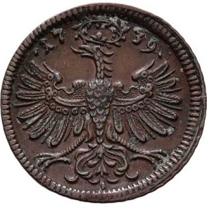 Karel VI., 1711 - 1740, 1/2 Soldo 1739 - Graz pro Trentino, M-A.239 (tab.