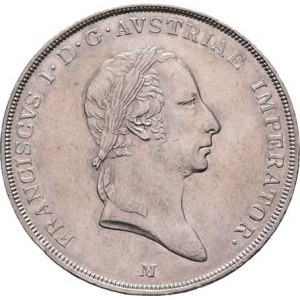 František II., 1792 - 1835, Scudo 1826 M, Milán, M-A.319, P.24, 25.945g, dr.hr.,