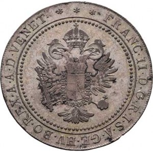 František II., 1792 - 1835, 1.5 Lira 1802 A, Vídeň pro Benátky, P.32, M-A.305,
