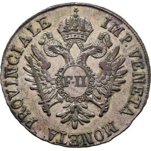 František II., 1792 - 1835, 1 Lira veneta 1800, Benátky, P.30, M-A.303, 4.880g,