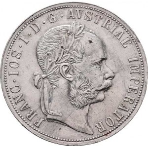 Rakouská a spolková měna, údobí let 1857 - 1892, 2 Zlatník 1889, 24.644g, hr., škr., rysky, pěkná