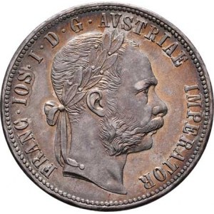 Rakouská a spolková měna, údobí let 1857 - 1892, Zlatník 1879, 12.329g, nep.hr., nep.rysky, pěkná