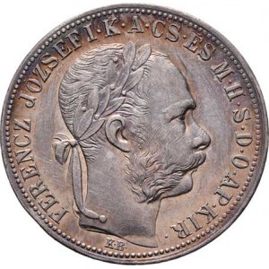 Rakouská a spolková měna, údobí let 1857 - 1892, Zlatník 1887 KB, 12.295g, dr.hr., vl.škr., rysky,