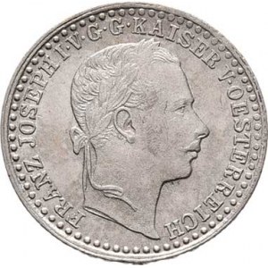 Rakouská a spolková měna, údobí let 1857 - 1892, 5 Krejcar 1859 V, 1.326g, nep.hr., nep.rysky, pěkn