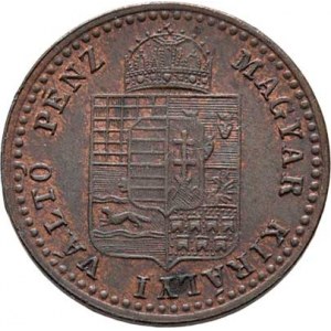 Rakouská a spolková měna, údobí let 1857 - 1892, 5/10 Krejcaru 1882 KB, 1.663g, pěkná patina, téměř