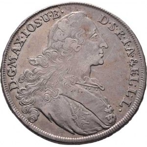 Bavorsko, Maximilian III. Josef, 1745 - 1777, Tolar 1768 - Madona, Mnichov, KM.519.1, Dav.1953,