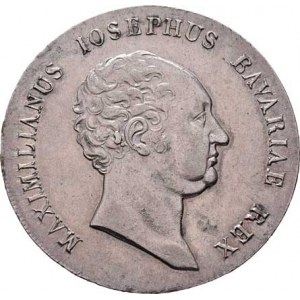 Bavorsko, Maximilian I. Josef, 1806 - 1825, Tolar korunní 1816, Mnichov, KM.358.1 (Ag868),