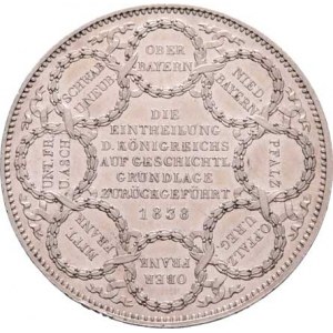 Bavorsko, Ludwig I., 1825 - 1848, 2 Tolar 1838 - znovusjednocení Bavorska, KM.418