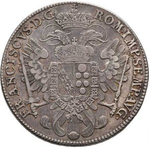 Norimberk, František I., 1745 - 1765, Tolar 1761 SF - mírový - sedící Germania, KM.335,