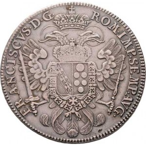 Norimberk, František I., 1745 - 1765, Tolar 1761 SF - mírový - sedící Germania, KM.335,