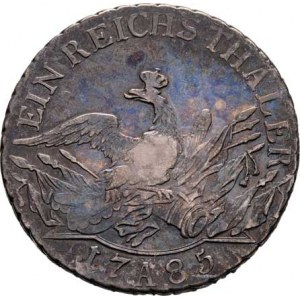 Prusko - král., Friedrich II., 1740 - 1786, Tolar 1785 A, Berlín, KM.332.1, 21.671g, nep.hr.,