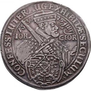 Sasko, Johann Georg I., 1611 - 1656, Tolar 1630 - 100 let augsburské konfese, Drážďany -
