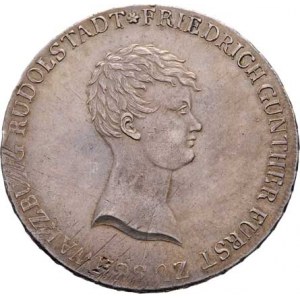 Schwarzburg - Rudolstadt, Friedrich Günter, 1807-1867, Tolar 1812 L, Cr.62 (Ag900, náklad neuv.), 2