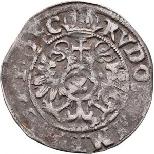 Württemberg, Friedrich in Mümpelgard, 1593 - 1608, 1/2 Batzen (15)93 - s titulem Rudolfa II., jako