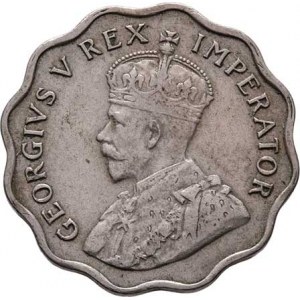 Kypr, George V., 1910 - 1936, Piastr 1934, KM.21 (CuNi), 5.162g, nep.hr., vl.škr.,