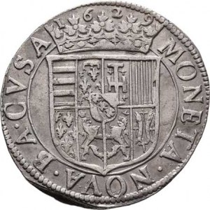 Lotrinsko, Franz II., 1625 - 1632, Teston 1629, minc. Badenweiler, KM.35, 8.516g,
