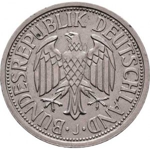 Německo - BRD, 1949 -, 2 Marka 1951 J, KM.111 (CuNi), 7.017g, nep.hr.,