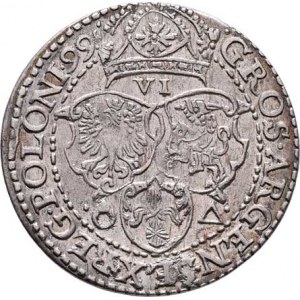 Polsko, Zikmund III. Vasa, 1587 - 1632, VI Groš (15)99, Malborg, Kop.1246 (velká hlava),