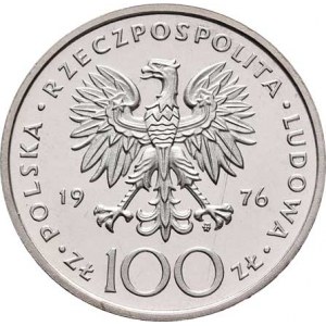 Polsko, republika, 1918 -, 100 Zlotých 1976 MW - Kazimierz Pulaski, Y.84