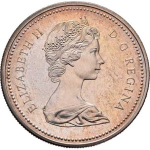 Kanada, Elizabeth II., 1952 -, Dolar 1971 - Britská Kolumbie, KM.80 (Ag500),
