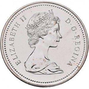 Kanada, Elizabeth II., 1952 -, Dolar 1976 - Parlamentní knihovna, KM.106 (Ag500),